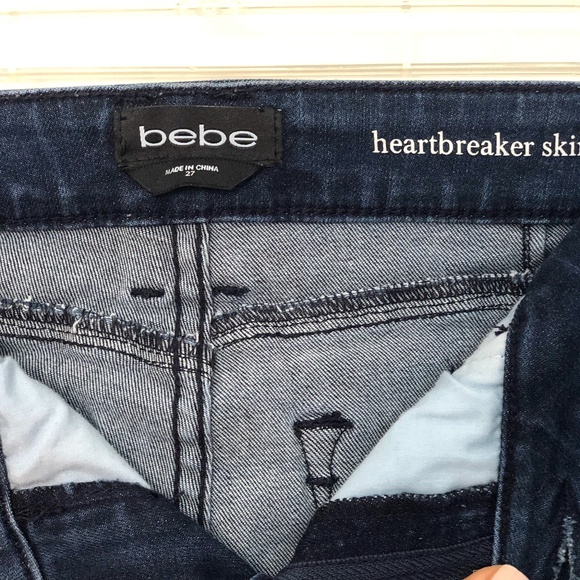 Bebe Heartbreaker Skinny Jeans - Picture 3 of 5